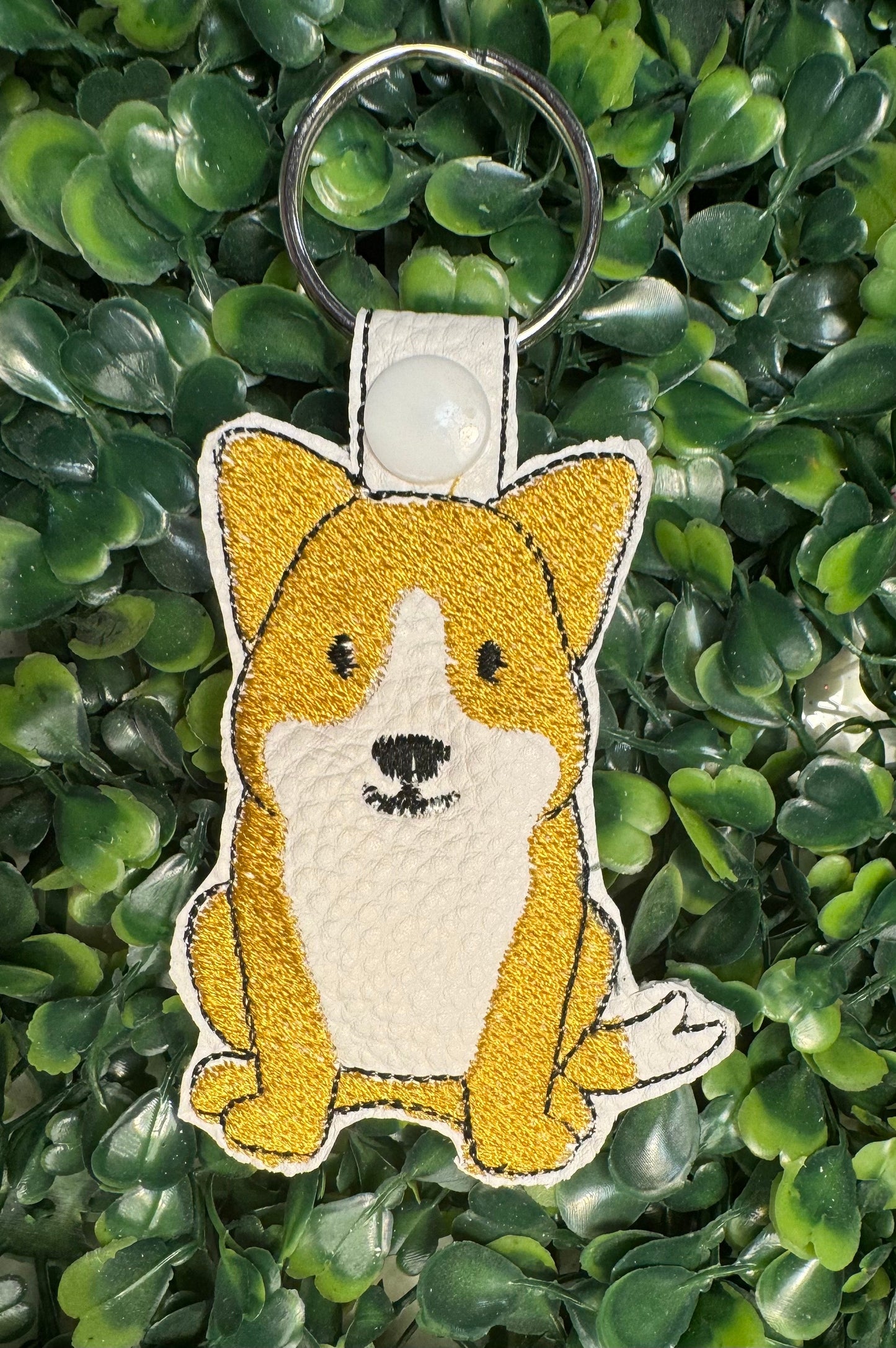 Corgi Keychain