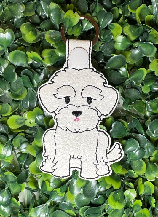 Maltese Keychain