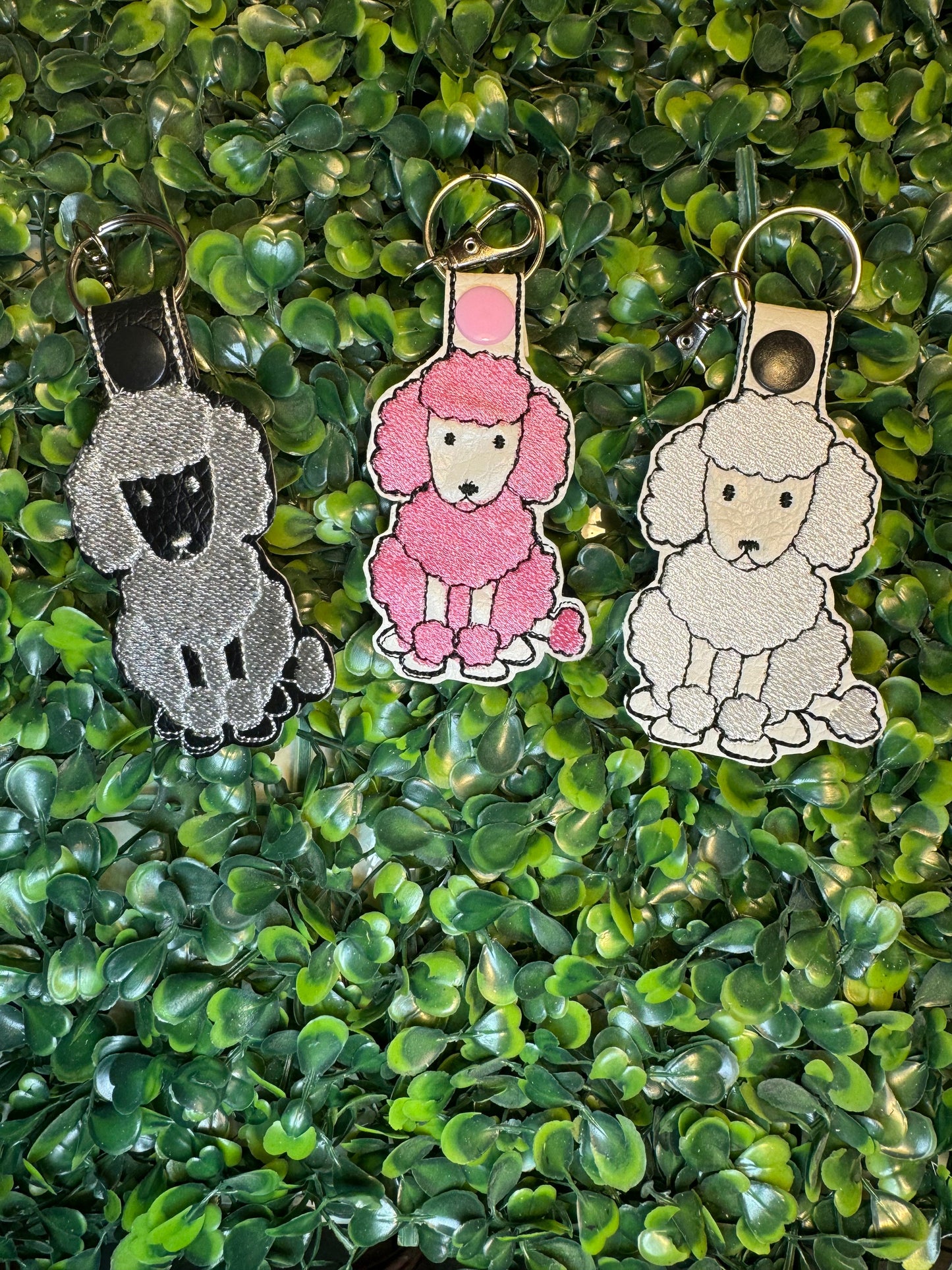 Poodle (Full Size) Keychain