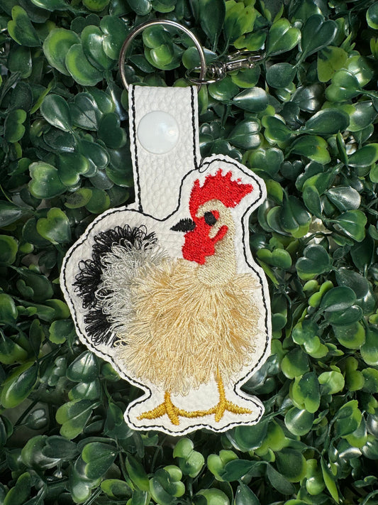 Rooster Keychain